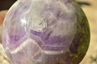 Polished Dream Flower Amethyst Sphere x 1 From Madagascar - TopRock
