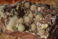 Natural Rare Ball Malachite On Drusy Quartz & Dolomite Matrix  x 3 From Kambove, Congo - Toprock Gemstones and Minerals