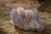 Natural Pale Lilac Spirit Quartz Clusters x 3 From Boekenhouthoek, South Africa - Toprock Gemstones and Minerals