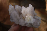 Natural Pale Lilac Spirit Quartz Clusters x 3 From Boekenhouthoek, South Africa - Toprock Gemstones and Minerals