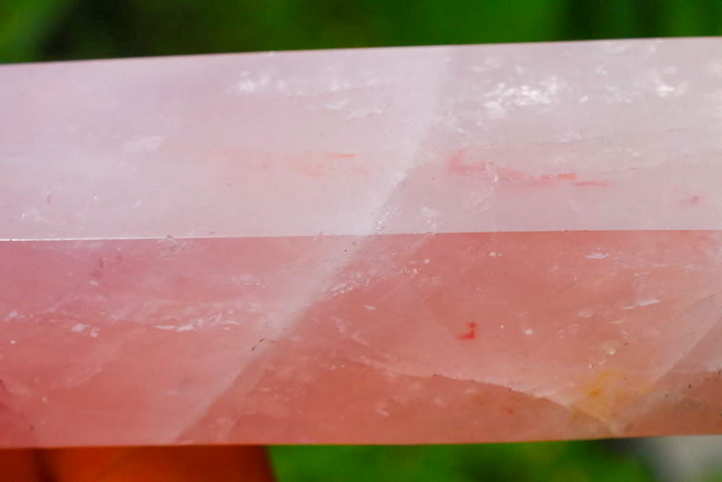 Polished Gemmy Double Terminated Rose Quartz Crystals x 4 From Ambatondrazaka, Madagascar - TopRock