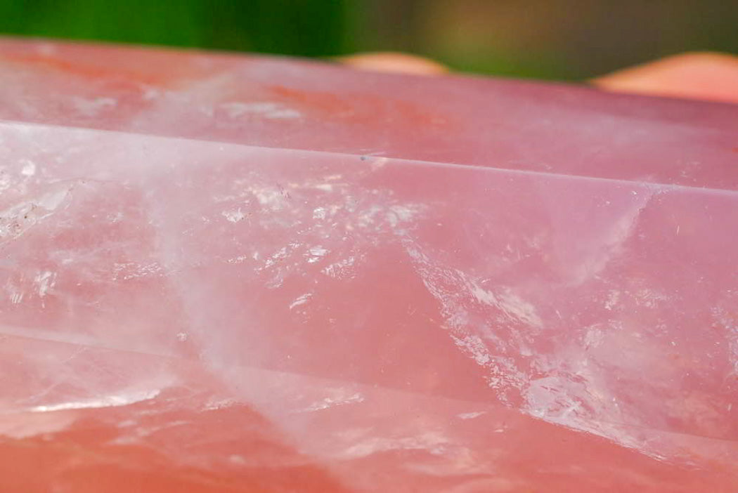 Polished Gemmy Double Terminated Rose Quartz Crystals x 4 From Ambatondrazaka, Madagascar - TopRock