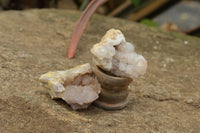 Natural Lovely Selection Of Spirit / Cactus Quartz Clusters  x 12 From Boekenhouthoek, South Africa - TopRock