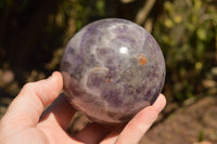 Polished Lovely Dark Dream Amethyst Spheres  x 2 From Madagascar - TopRock
