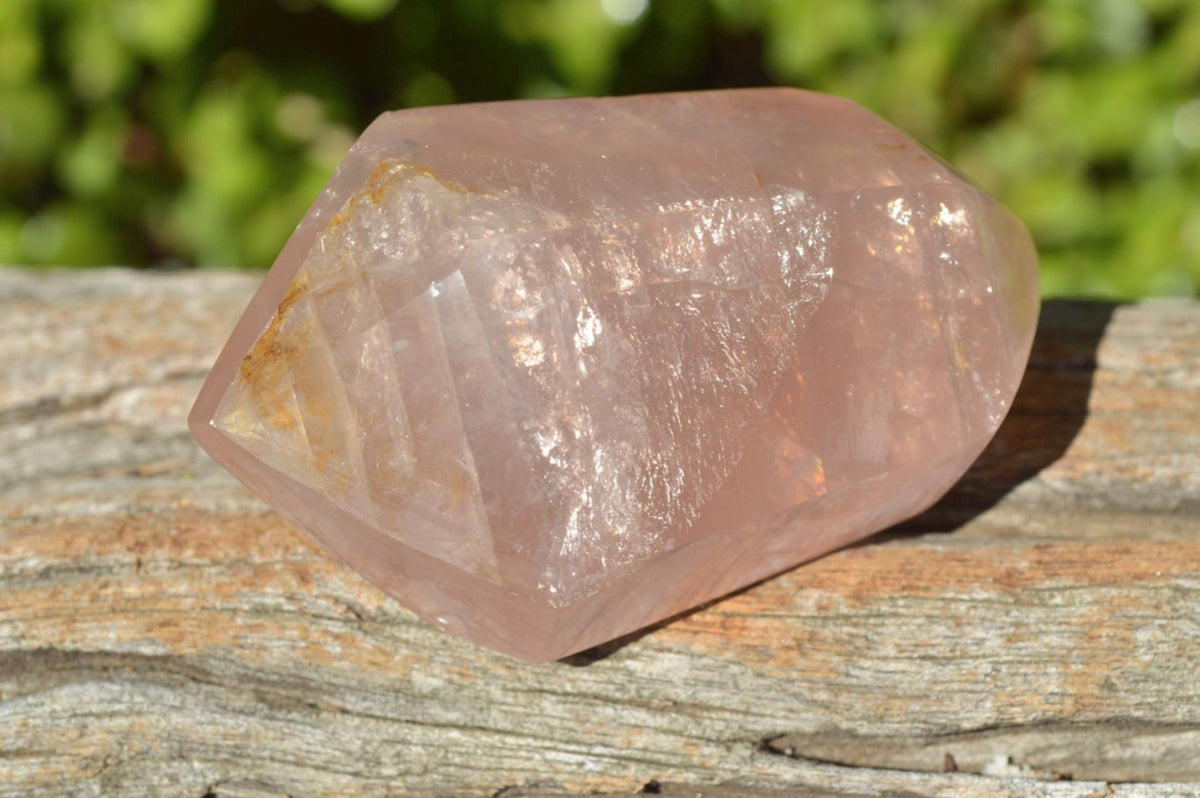 Polished Stunning Double Terminated Gemmy Rose Quartz Points (Various Shades Of Pink) x 12 From Madagascar - TopRock