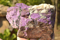 Natural Rare Metallic Purpurite Cobbed Specimens  x 2 From Namibia - TopRock
