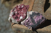 Natural Pink Salrose Cobaltion Dolomite Specimens  x 4 From Kakanda, Congo - Toprock Gemstones and Minerals