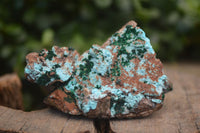 Natural Drusy Coated Chrysocolla & Malachite Specimens x 4 From Likasi, Congo - Toprock Gemstones and Minerals