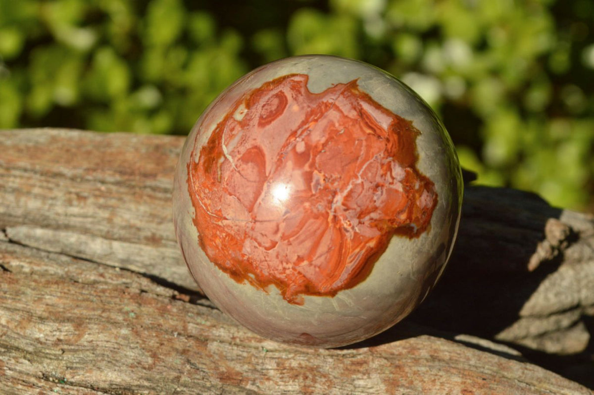 Polished Small Highly Selected Polychrome/Picasso Jasper Spheres x 6 From North West Coast, Madagascar - TopRock