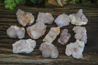 Natural Mixed Selection Of Spirit Amethyst Clusters  x 12 From Boekenhouthoek, South Africa - Toprock Gemstones and Minerals