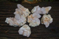 Natural Spirit Amethyst / Ametrine Quartz Clusters  x 6 From Boekenhouthoek, South Africa - Toprock Gemstones and Minerals
