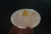 Polished Gemmy Pink Rose Quartz Palm Stones  x 12 From Madagascar - Toprock Gemstones and Minerals
