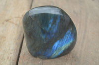 Polished Labradorite Standing Free Forms With Purple & Blue Flash  x 2 From Tulear, Madagascar - Toprock Gemstones and Minerals