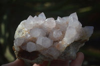 Natural Spirit Amethyst Quartz Clusters x 3 From Boekenhouthoek, South Africa - Toprock Gemstones and Minerals