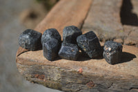 Natural Alluvial Schorl / Black Tourmaline Crystals  - Sold per 1 Kg (200 to 280 pieces) - From Zimbabwe - Toprock Gemstones and Minerals