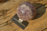 Polished  Amethyst Spheres (Nice Crystalline Vug On One) x 2 From Madagascar - TopRock