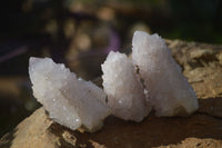 Natural Pale Lilac Spirit Quartz Crystals x 35 From Boekenhouthoek, South Africa - Toprock Gemstones and Minerals