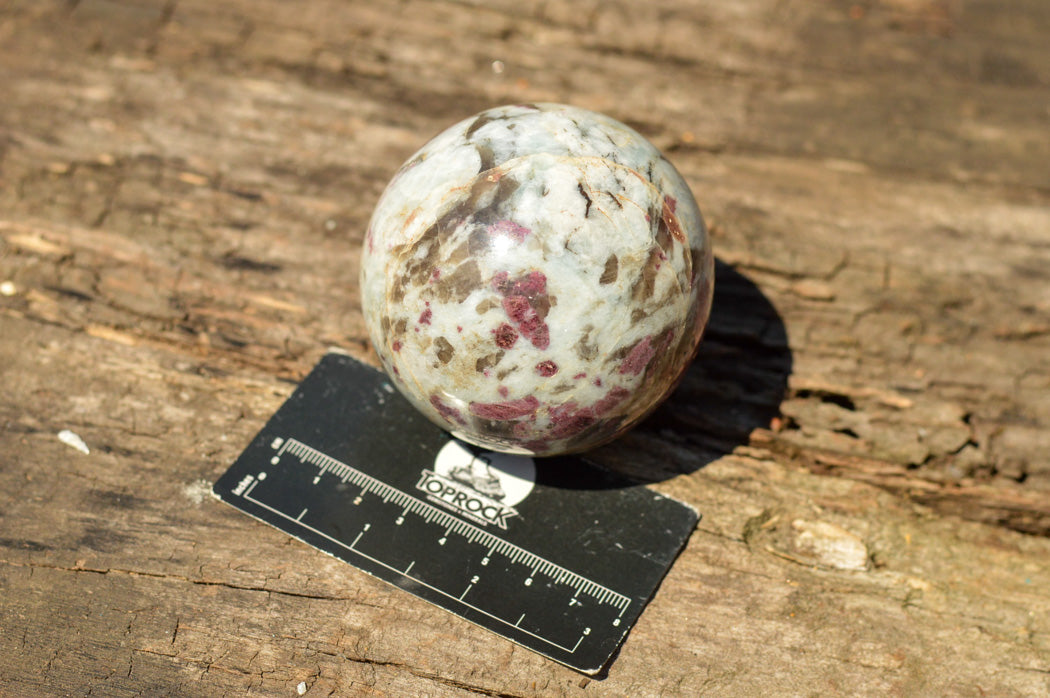 Polished Pink Tourmaline Rubellite Spheres x 3 From Madagascar - TopRock