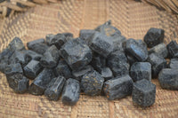 Natural Alluvial Schorl / Black Tourmaline Crystals  - Sold per 1 Kg (60 to 90 pieces) - From Zimbabwe (Copy) - Toprock Gemstones and Minerals