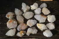 Natural White Spirit Quartz Crystals x 24 From Boekenhouthoek, South Africa - Toprock Gemstones and Minerals