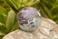 Polished Pink Tourmaline Rubellite Spheres x 2 From Ambatondrazaka, Madagascar - TopRock