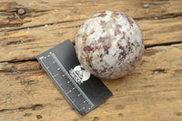 Polished Pink Tourmaline Rubellite Spheres x 2 From Ambatondrazaka, Madagascar - TopRock