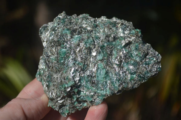 Natural Emerald In Mica & Quartz Schist Specimens  x 6 From Sandawana, Zimbabwe - Toprock Gemstones and Minerals 