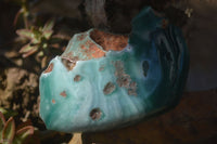 Polished Green Mtorolite / Chrome Chrysoprase Plates  x 3 From Zimbabwe - Toprock Gemstones and Minerals