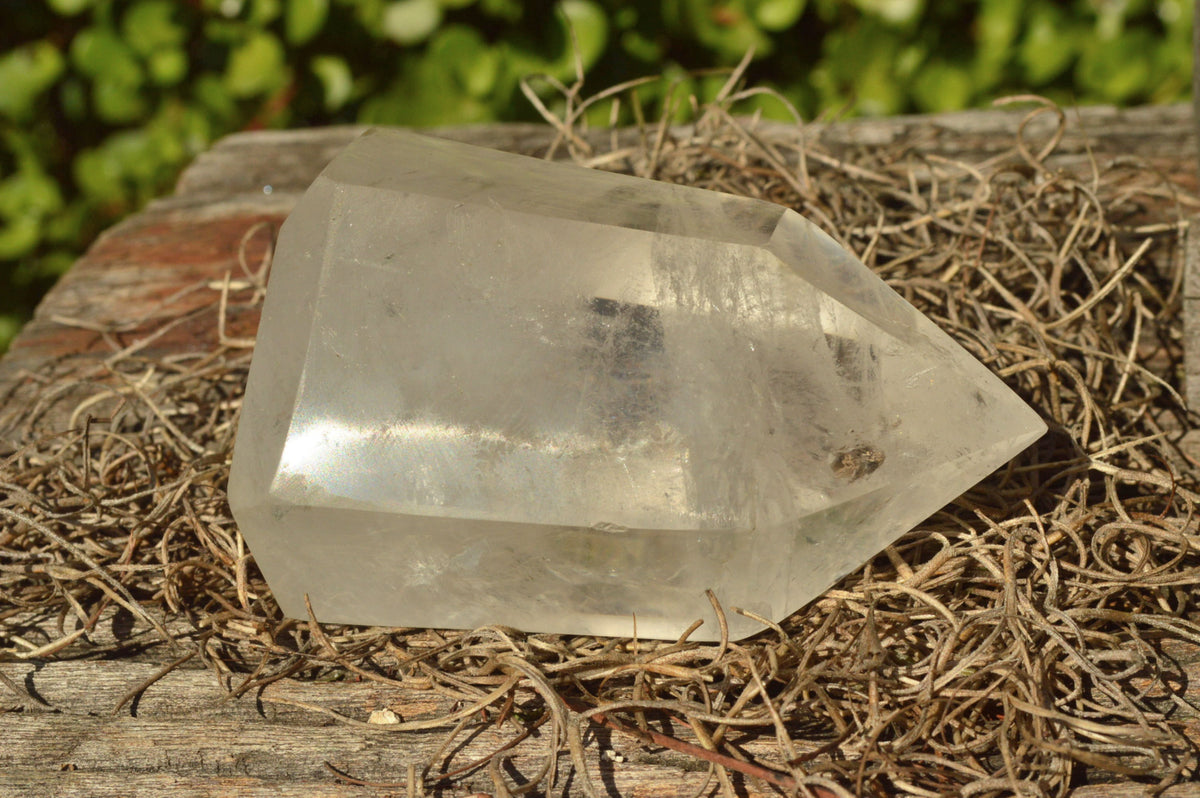 Polished Semi Optic Quartz Points With Rainbow Inclusions x 6 From Madagascar - TopRock