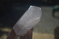 Polished Pink Rose Quartz Points x 6 From Ambatondrazaka, Madagascar - Toprock Gemstones and Minerals