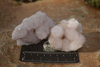 Natural Pale Lilac Spirit Quartz Clusters x 12 From Boekenhouthoek, South Africa - Toprock Gemstones and Minerals