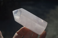 Polished Pink Rose Quartz Points x 6 From Ambatondrazaka, Madagascar - Toprock Gemstones and Minerals