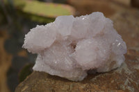 Natural Pale Lilac Spirit Quartz Clusters x 12 From Boekenhouthoek, South Africa - Toprock Gemstones and Minerals