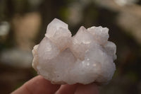 Natural Pale Lilac Spirit Quartz Clusters x 12 From Boekenhouthoek, South Africa - Toprock Gemstones and Minerals
