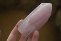 Polished Pink Rose Quartz Points x 6 From Ambatondrazaka, Madagascar - Toprock Gemstones and Minerals