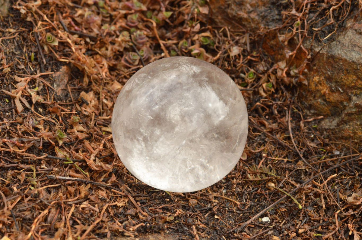 Polished Clear Quartz Crystal Balls / Spheres x 4 From Madagascar - TopRock