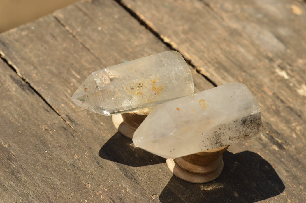 Polished Stunning Mixed Selection Of Quartz Crystals x 6 From Madagascar - TopRock