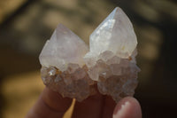Natural Single Spirit Amethyst Quartz Crystals x 70 From Boekenhouthoek, South Africa - Toprock Gemstones and Minerals