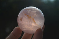 Polished Star Rose Quartz Spheres  x 6 From Ambatondrazaka, Madagascar - Toprock Gemstones and Minerals