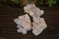 Natural Pale Lilac Spirit Quartz Clusters x 3 From Boekenhouthoek, South Africa - Toprock Gemstones and Minerals
