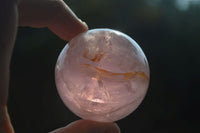 Polished Star Rose Quartz Spheres  x 6 From Ambatondrazaka, Madagascar - Toprock Gemstones and Minerals