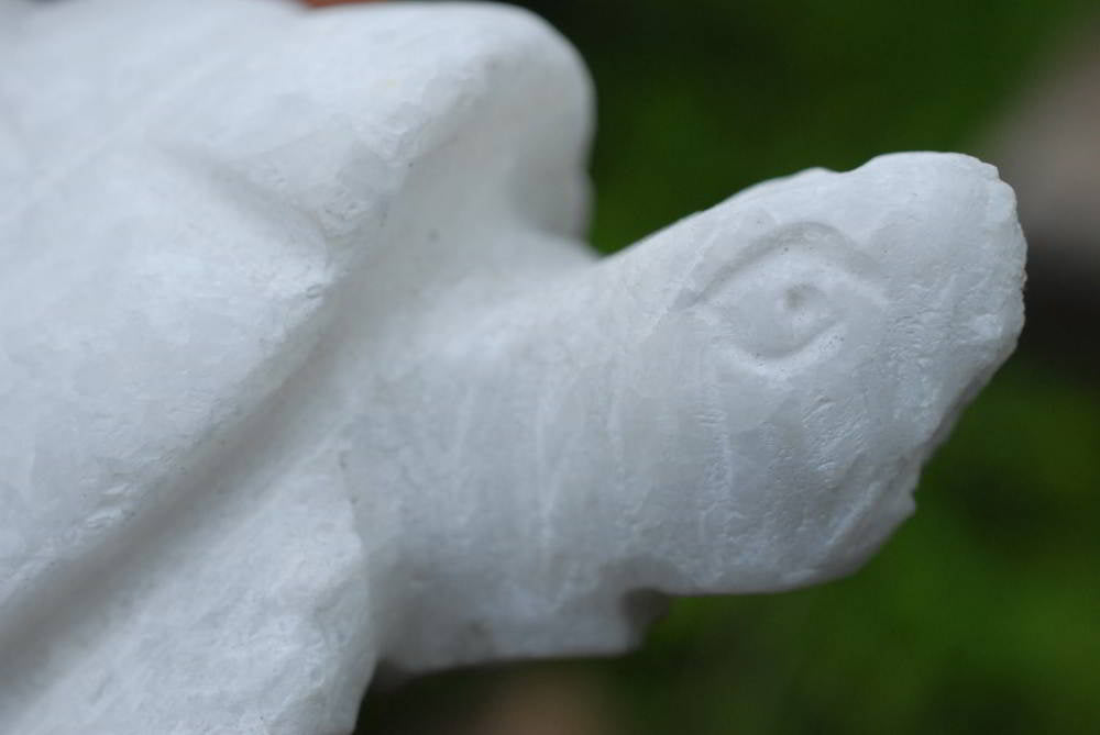 Polished Hand Carved Marble Tortoises x 4 From Zimbabwe - TopRock