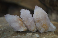 Natural Mixed Spirit Quartz Clusters  x 20 From Boekenhouthoek, South Africa - Toprock Gemstones and Minerals