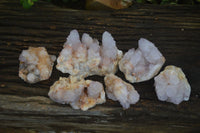 Natural Spirit Amethyst / Ametrine Quartz Clusters  x 6 From Boekenhouthoek, South Africa - Toprock Gemstones and Minerals