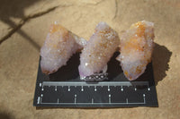 Natural Spirit Ametrine Quartz Crystals x 20 From Boekenhouthoek, South Africa - Toprock Gemstones and Minerals