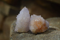 Natural Spirit Ametrine Quartz Crystals x 20 From Boekenhouthoek, South Africa - Toprock Gemstones and Minerals
