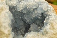 Natural Blue Celestite Geode Specimen  x 1 From Sakoany, Madagascar - TopRock
