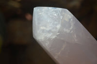 Polished Gemmy Rose Quartz Points x 2 From Antsirabe, Madagascar - Toprock Gemstones and Minerals