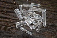 Polished Semi Optic Clear Quartz Jewellery Points x 35 From Madagascar - Toprock Gemstones and Minerals