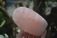 Polished Pink Rose Quartz Standing Free Forms x 2 From Antsirabe, Madagascar - Toprock Gemstones and Minerals